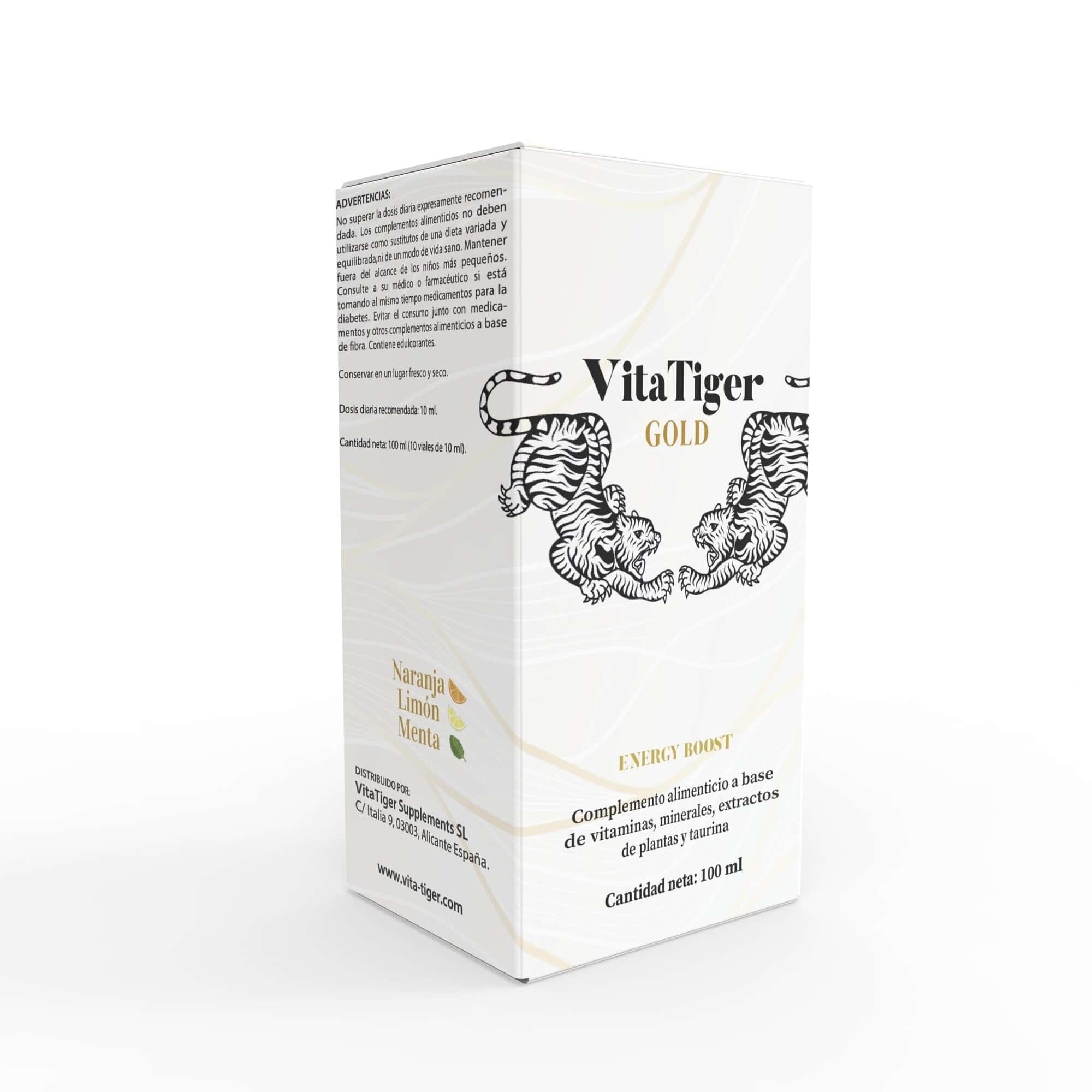 TIGERBOOST GOLD – 10 Viales x 10 ml - Imagen 2