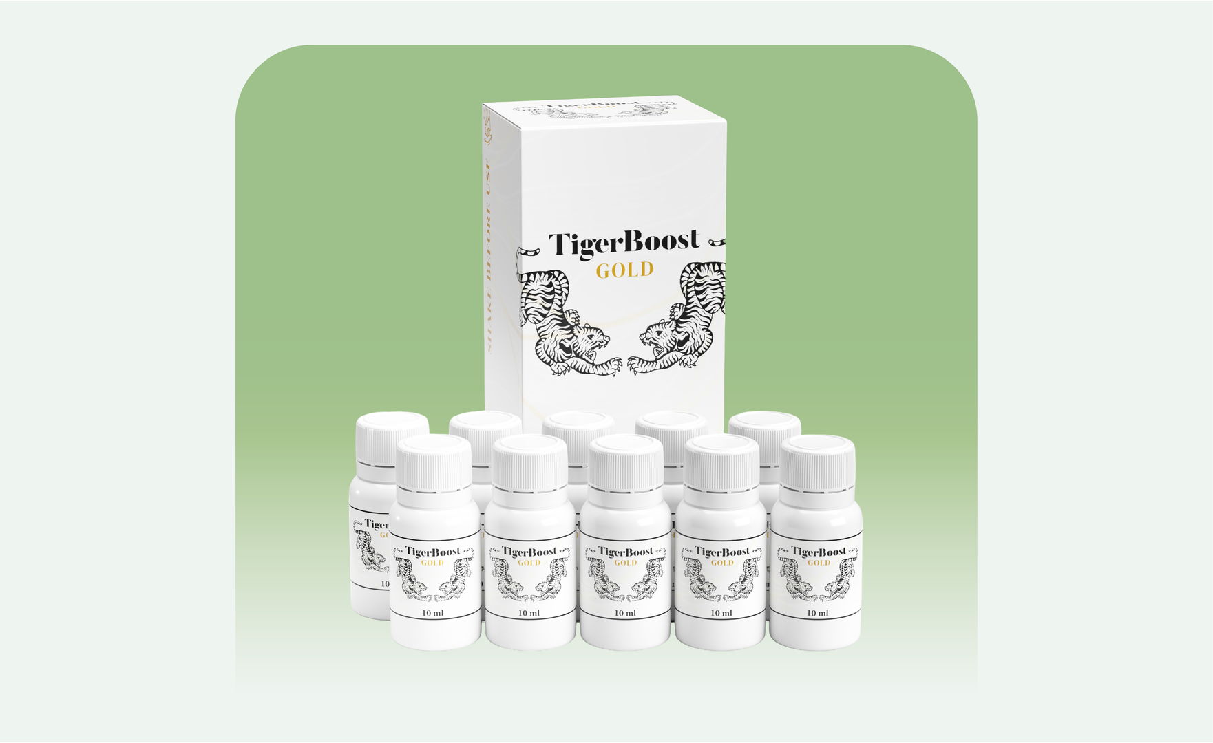 TIGERBOOST GOLD – 10 Viales x 10 ml
